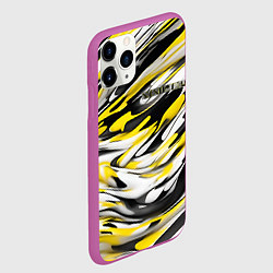 Чехол iPhone 11 Pro матовый Жизнерадостность, цвет: 3D-фиолетовый — фото 2