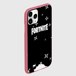 Чехол iPhone 11 Pro матовый Фортнайт гейм, цвет: 3D-малиновый — фото 2