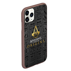 Чехол iPhone 11 Pro матовый Пески Египта Assassins creed, цвет: 3D-коричневый — фото 2