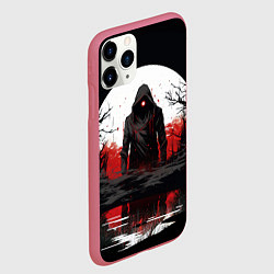 Чехол iPhone 11 Pro матовый Stalker 2 ghost, цвет: 3D-малиновый — фото 2