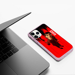 Чехол iPhone 11 Pro матовый Марионетка death stranding 2 on the beach, цвет: 3D-розовый — фото 2