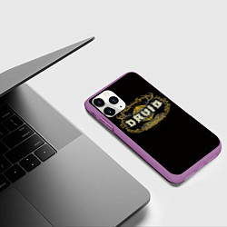 Чехол iPhone 11 Pro матовый Druid - DnD, цвет: 3D-фиолетовый — фото 2