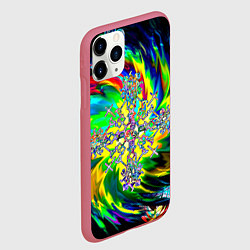 Чехол iPhone 11 Pro матовый Став обнуление негатива, цвет: 3D-малиновый — фото 2
