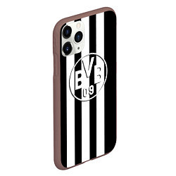 Чехол iPhone 11 Pro матовый Borussia sport line, цвет: 3D-коричневый — фото 2