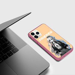 Чехол iPhone 11 Pro матовый Провожающая в последний путь Фрирен - Фрирен, цвет: 3D-малиновый — фото 2