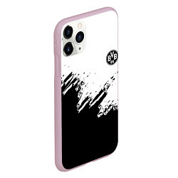 Чехол iPhone 11 Pro матовый Borussia sport краски, цвет: 3D-розовый — фото 2