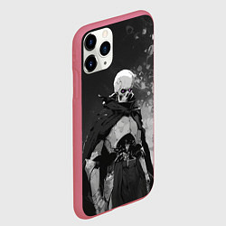 Чехол iPhone 11 Pro матовый Нежить - Нежеланно бессмертный авантюрист, цвет: 3D-малиновый — фото 2