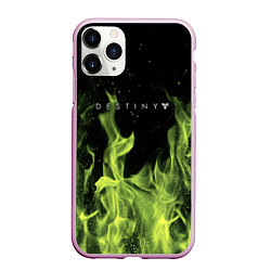 Чехол iPhone 11 Pro матовый Destity огненный стиль, цвет: 3D-розовый