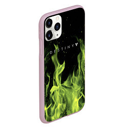 Чехол iPhone 11 Pro матовый Destity огненный стиль, цвет: 3D-розовый — фото 2