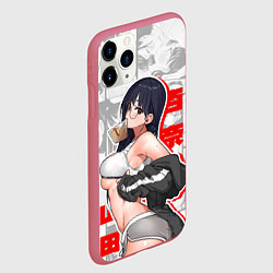 Чехол iPhone 11 Pro матовый Anna Yamada Bokuyaba, цвет: 3D-малиновый — фото 2