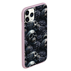 Чехол iPhone 11 Pro матовый Пепельное поле, цвет: 3D-розовый — фото 2