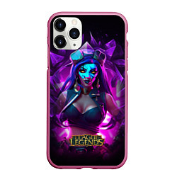 Чехол iPhone 11 Pro матовый League Of Legends Akali Kda