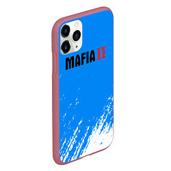 Чехол iPhone 11 Pro матовый Mafia мафия, цвет: 3D-малиновый — фото 2