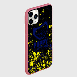 Чехол iPhone 11 Pro матовый Poppy Playtime хоррор, цвет: 3D-малиновый — фото 2