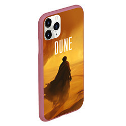 Чехол iPhone 11 Pro матовый Дюна - пустыня, цвет: 3D-малиновый — фото 2