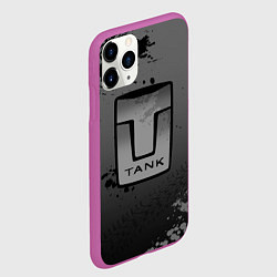 Чехол iPhone 11 Pro матовый Tank, цвет: 3D-фиолетовый — фото 2
