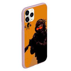 Чехол iPhone 11 Pro матовый Тактические стрелки наготове Counter-Strike 2, цвет: 3D-розовый — фото 2