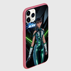 Чехол iPhone 11 Pro матовый Stellar Blade Eve в полный рост, цвет: 3D-малиновый — фото 2