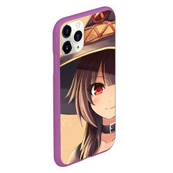 Чехол iPhone 11 Pro матовый Konosuba Мэгумин cute, цвет: 3D-фиолетовый — фото 2