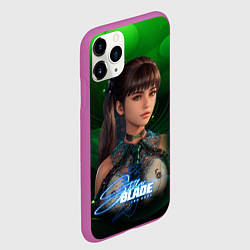 Чехол iPhone 11 Pro матовый Stellar Blade Eve, цвет: 3D-фиолетовый — фото 2