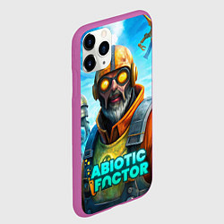 Чехол iPhone 11 Pro матовый Abiotic Factor игровые персонажи, цвет: 3D-фиолетовый — фото 2