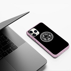 Чехол iPhone 11 Pro матовый Leicester City fc club, цвет: 3D-розовый — фото 2