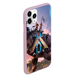 Чехол iPhone 11 Pro матовый Вин Дизель ark 2, цвет: 3D-розовый — фото 2