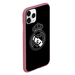 Чехол iPhone 11 Pro матовый Barcelona fc sport club, цвет: 3D-малиновый — фото 2