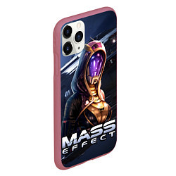 Чехол iPhone 11 Pro матовый Mass Effect Тали Зора, цвет: 3D-малиновый — фото 2