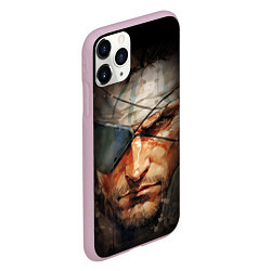 Чехол iPhone 11 Pro матовый Metal gear Venom Snake, цвет: 3D-розовый — фото 2