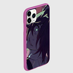 Чехол iPhone 11 Pro матовый Honkai Star Rail Tingyun, цвет: 3D-фиолетовый — фото 2