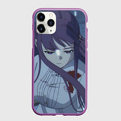 Чехол iPhone 11 Pro матовый Fern Fight, цвет: 3D-фиолетовый