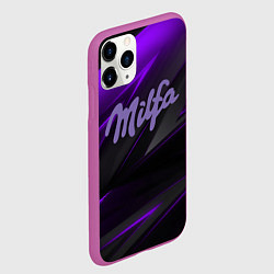 Чехол iPhone 11 Pro матовый Milfa milka style, цвет: 3D-фиолетовый — фото 2
