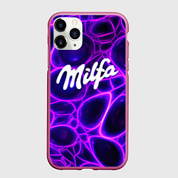 Чехол iPhone 11 Pro матовый Milfa прикольная надпись