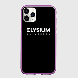 Чехол iPhone 11 Pro матовый Disco Elysium rpg, цвет: 3D-фиолетовый