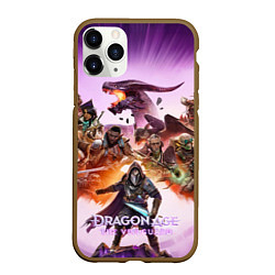 Чехол iPhone 11 Pro матовый Герои Dragon age the veilguard