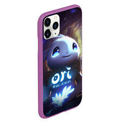 Чехол iPhone 11 Pro матовый Naru Ori and the Will of the Wisps, цвет: 3D-фиолетовый — фото 2