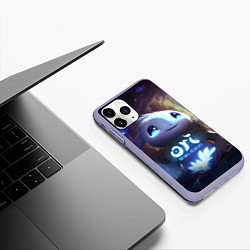 Чехол iPhone 11 Pro матовый Naru Ori and the Will of the Wisps, цвет: 3D-светло-сиреневый — фото 2