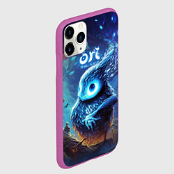 Чехол iPhone 11 Pro матовый Сова Ku Ori and the Will of the Wisps, цвет: 3D-фиолетовый — фото 2