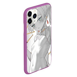 Чехол iPhone 11 Pro матовый Sousou no Frieren Фрирен beautiful sexy, цвет: 3D-фиолетовый — фото 2