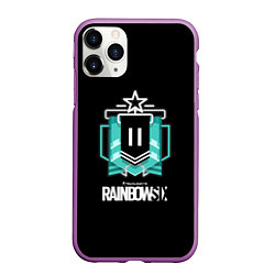 Чехол iPhone 11 Pro матовый Rainbow six ubisoft games, цвет: 3D-фиолетовый