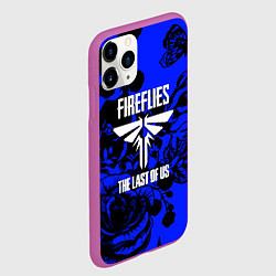 Чехол iPhone 11 Pro матовый The Last of Us rose, цвет: 3D-фиолетовый — фото 2