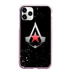 Чехол iPhone 11 Pro матовый Assassins creed russia, цвет: 3D-розовый