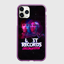 Чехол iPhone 11 Pro матовый Герои Lost records bloom and rage, цвет: 3D-фиолетовый