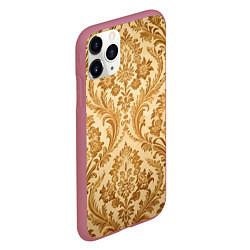 Чехол iPhone 11 Pro матовый Обои, цвет: 3D-малиновый — фото 2