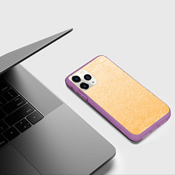 Чехол iPhone 11 Pro матовый Золотое руно, цвет: 3D-фиолетовый — фото 2