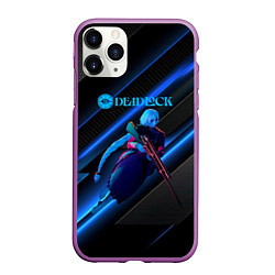 Чехол iPhone 11 Pro матовый Виндикта Deadlock, цвет: 3D-фиолетовый