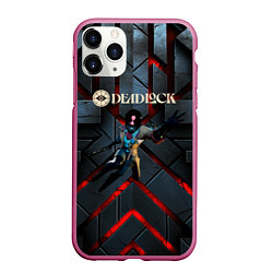 Чехол iPhone 11 Pro матовый Paradox Deadlock, цвет: 3D-малиновый