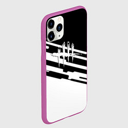 Чехол iPhone 11 Pro матовый DBD t horror, цвет: 3D-фиолетовый — фото 2