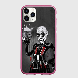 Чехол iPhone 11 Pro матовый Восставший из ада - Мультфильм, цвет: 3D-малиновый